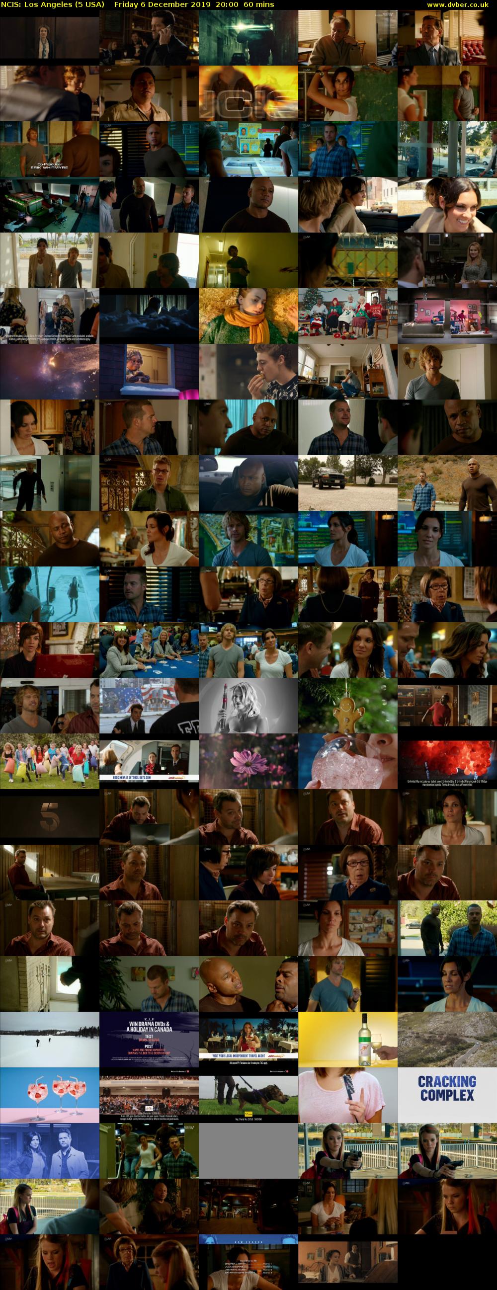 NCIS: Los Angeles (5 USA) Friday 6 December 2019 20:00 - 21:00