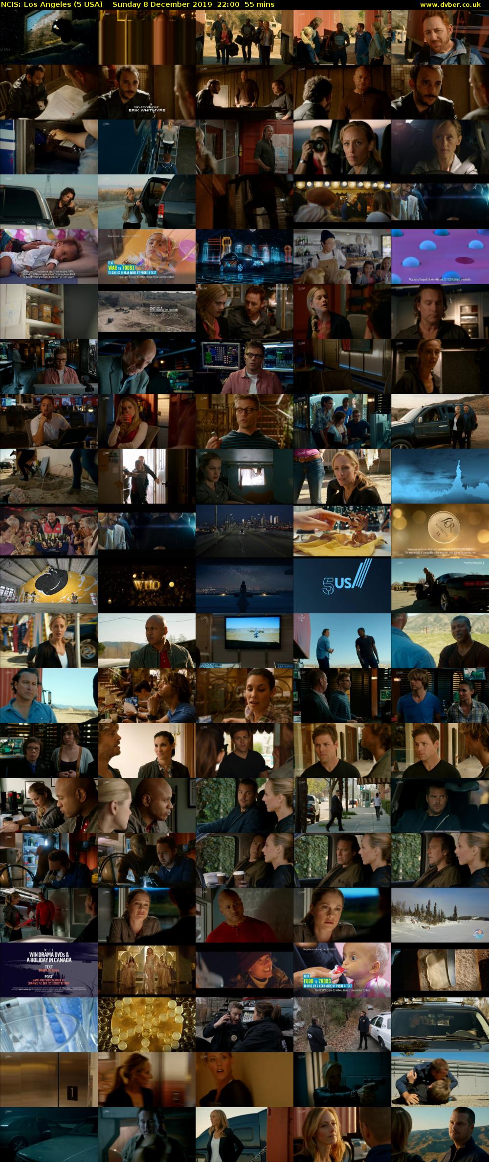NCIS: Los Angeles (5 USA) Sunday 8 December 2019 22:00 - 22:55