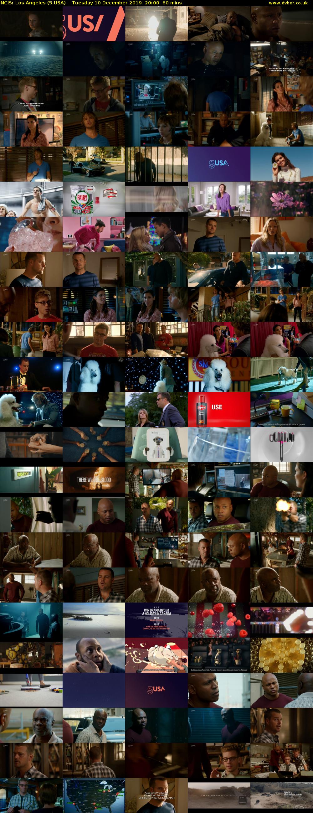 NCIS: Los Angeles (5 USA) Tuesday 10 December 2019 20:00 - 21:00