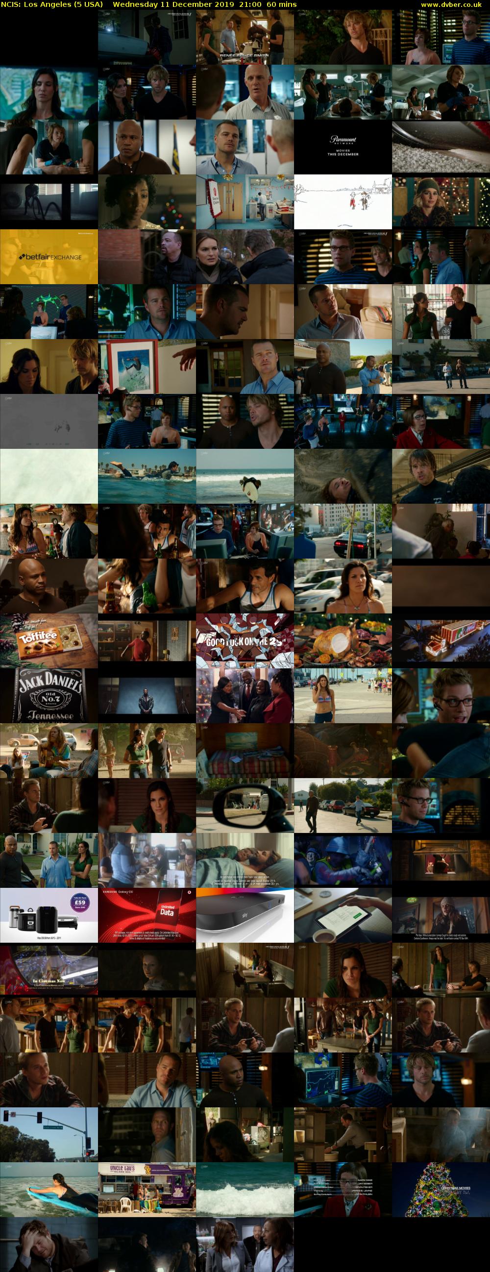 NCIS: Los Angeles (5 USA) Wednesday 11 December 2019 21:00 - 22:00