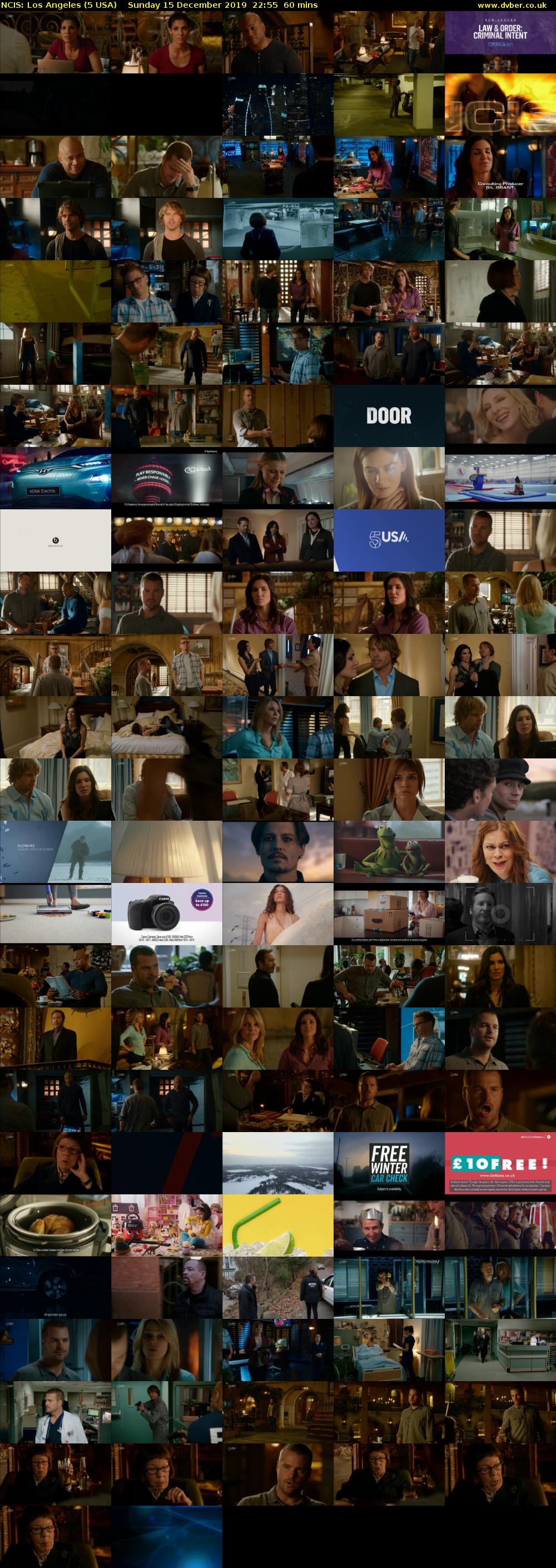 NCIS: Los Angeles (5 USA) Sunday 15 December 2019 22:55 - 23:55