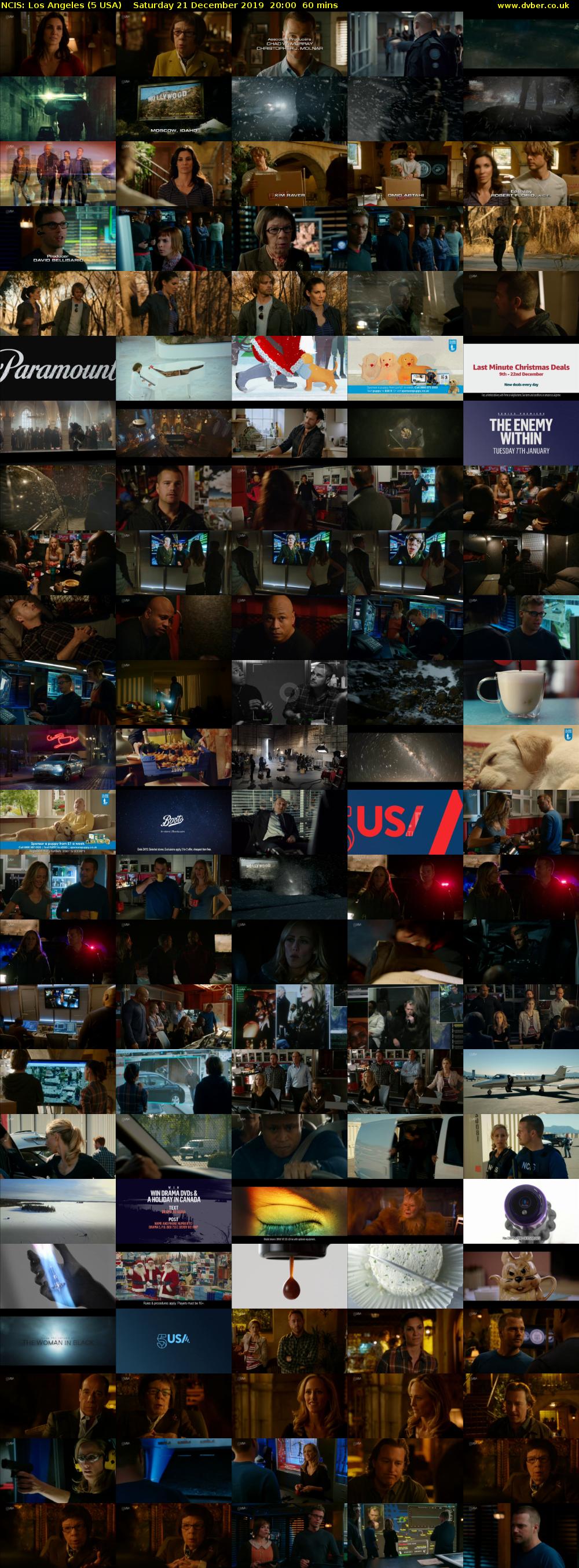 NCIS: Los Angeles (5 USA) Saturday 21 December 2019 20:00 - 21:00