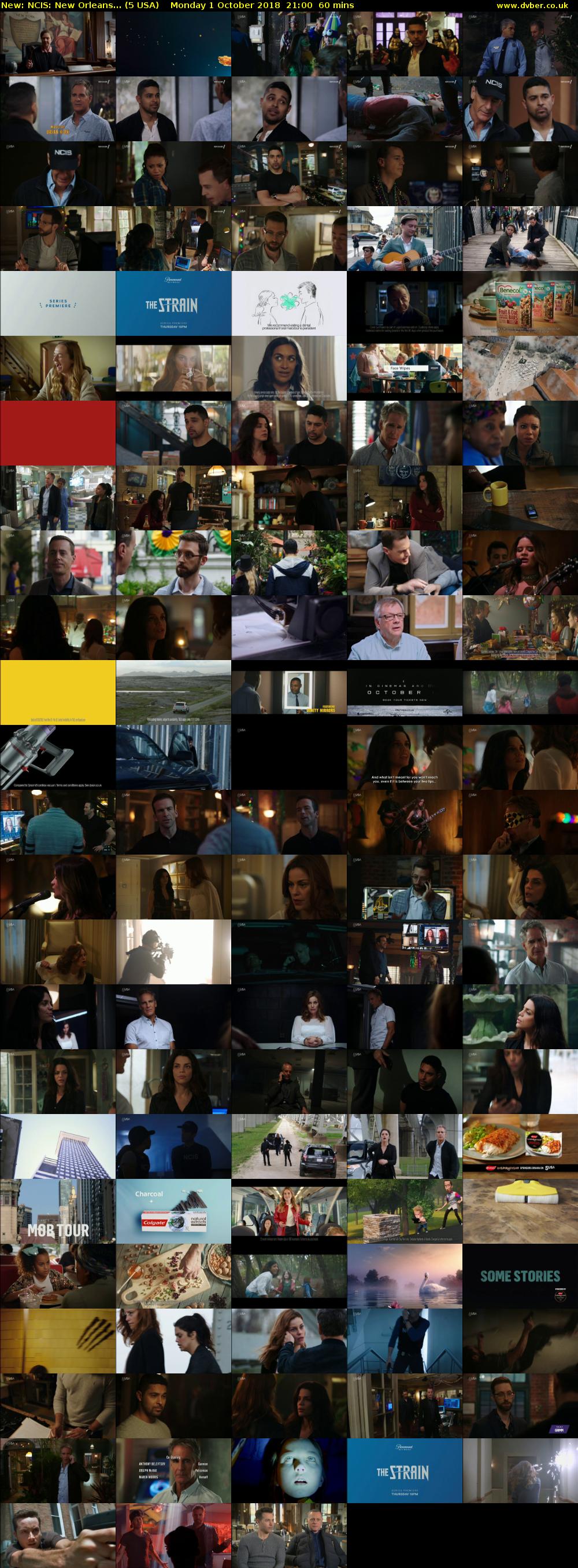 NCIS: New Orleans... (5 USA) Monday 1 October 2018 21:00 - 22:00