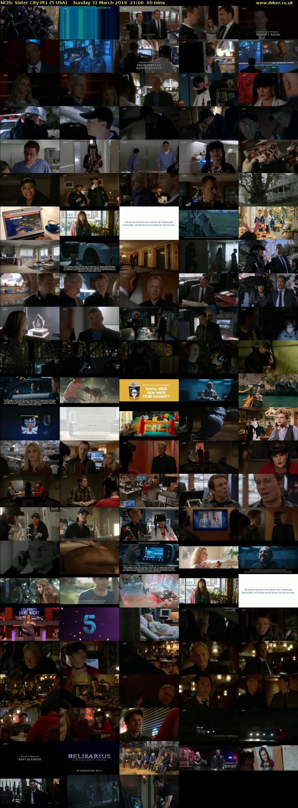 NCIS: Sister City Pt1 (5 USA) Sunday 31 March 2019 21:00 - 22:00