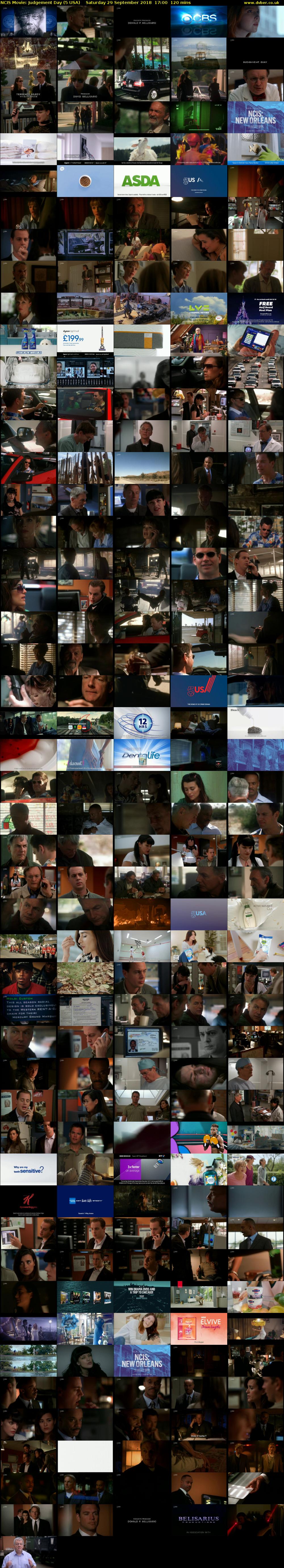 NCIS Movie: Judgement Day (5 USA) Saturday 29 September 2018 17:00 - 19:00