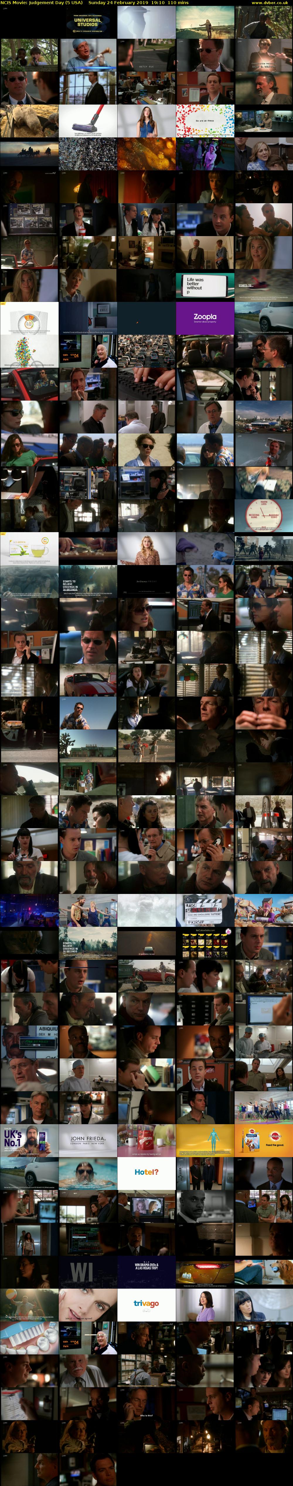 NCIS Movie: Judgement Day (5 USA) Sunday 24 February 2019 19:10 - 21:00