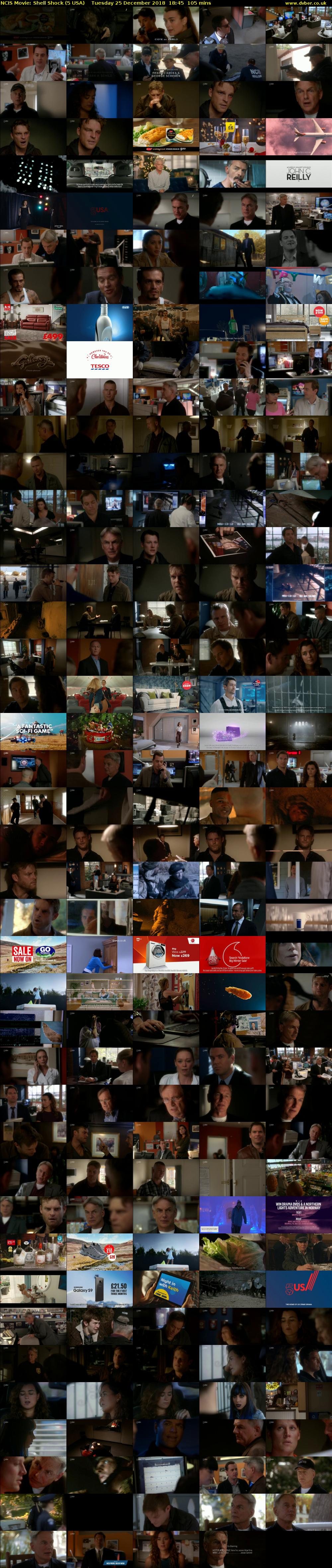 NCIS Movie: Shell Shock (5 USA) Tuesday 25 December 2018 18:45 - 20:30