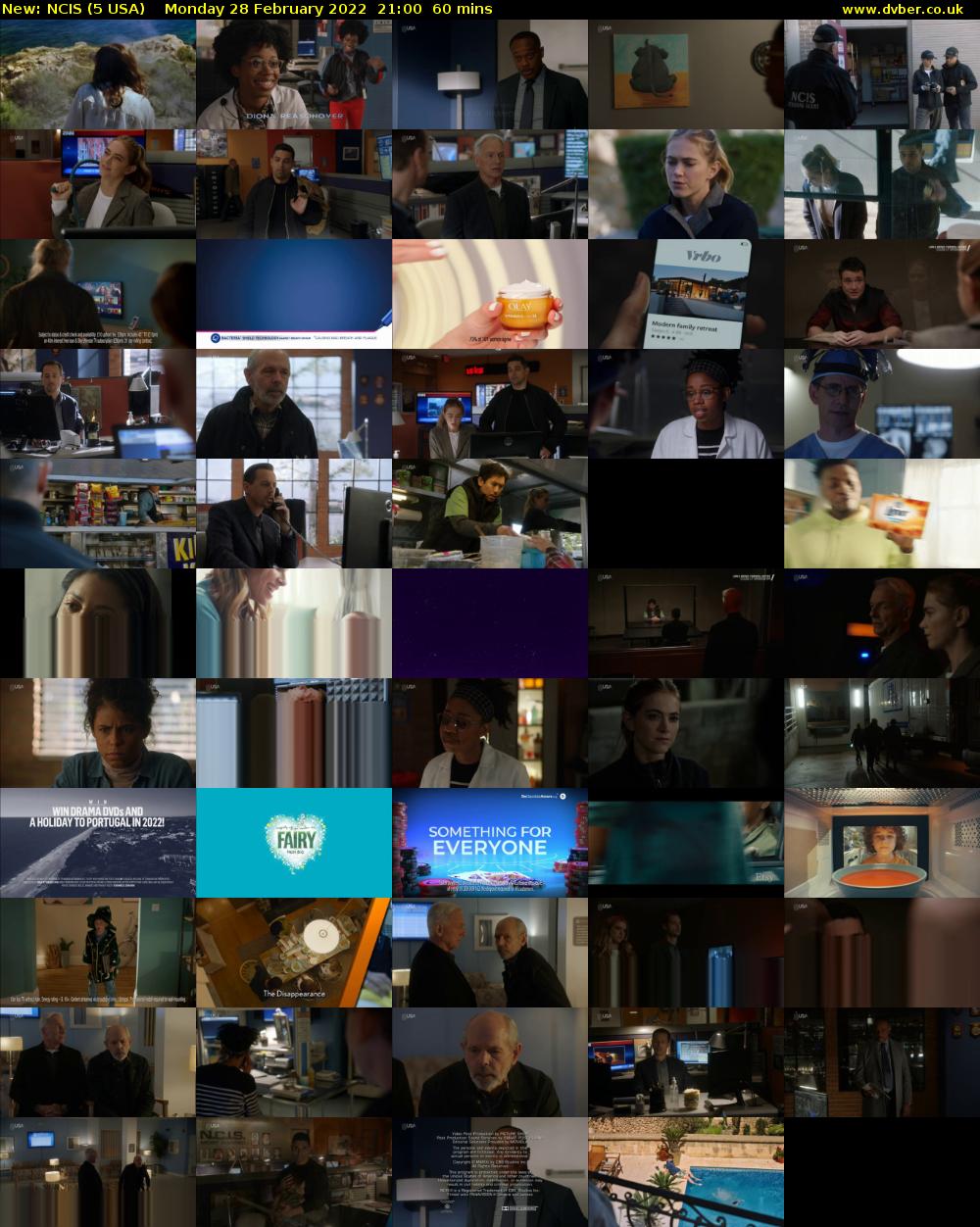 NCIS (5 USA) Monday 28 February 2022 21:00 - 22:00