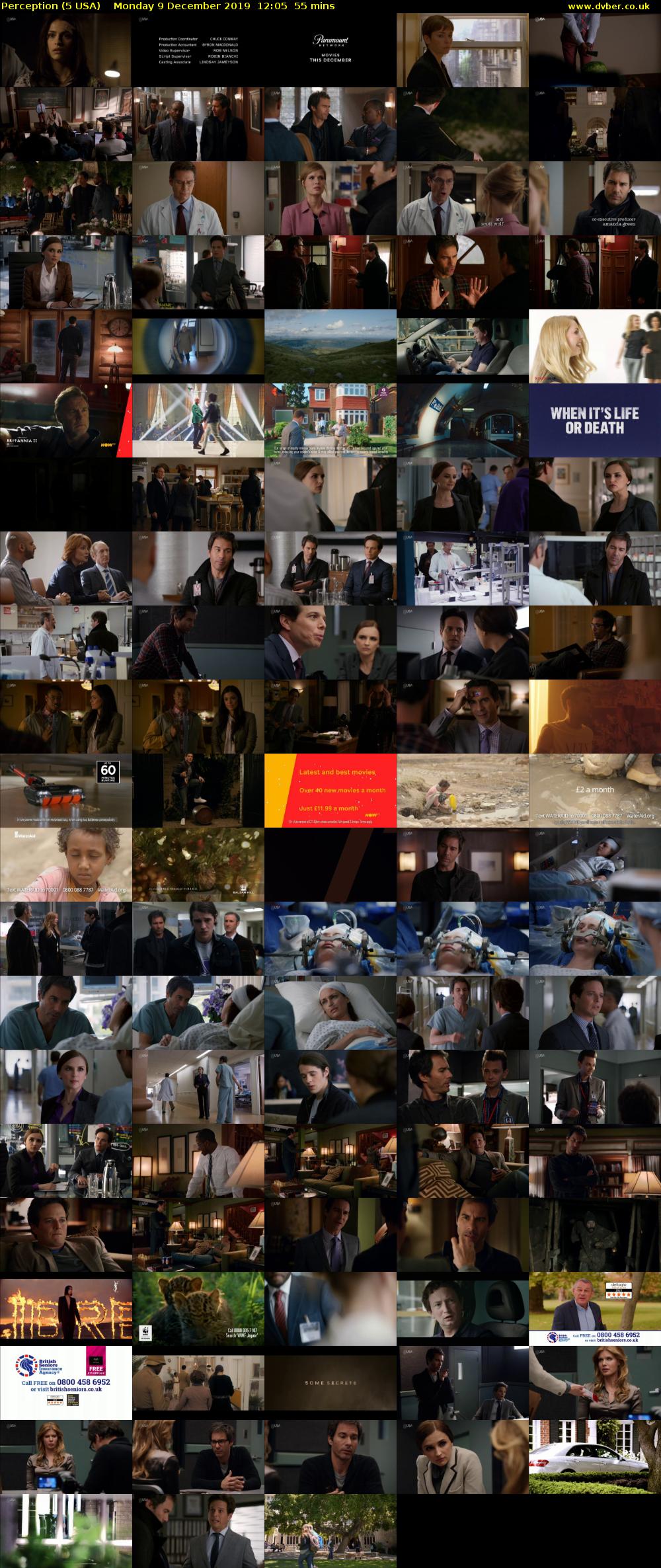Perception (5 USA) Monday 9 December 2019 12:05 - 13:00