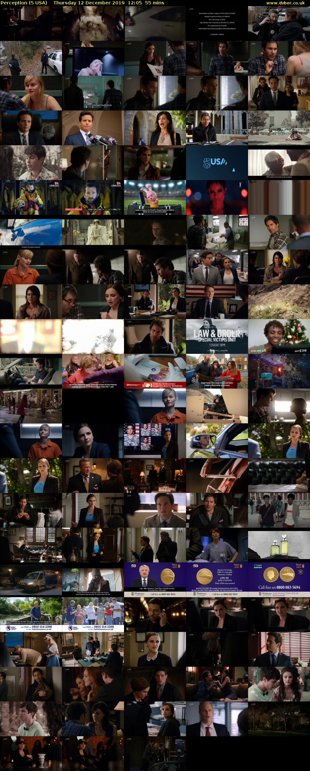 Perception (5 USA) Thursday 12 December 2019 12:05 - 13:00