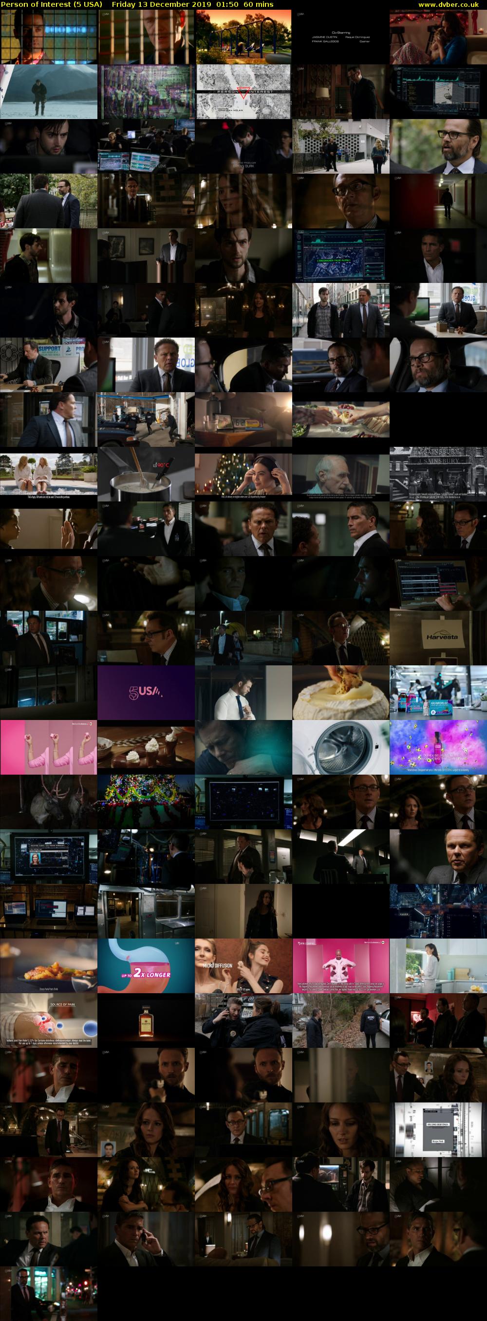 Person of Interest (5 USA) Friday 13 December 2019 01:50 - 02:50