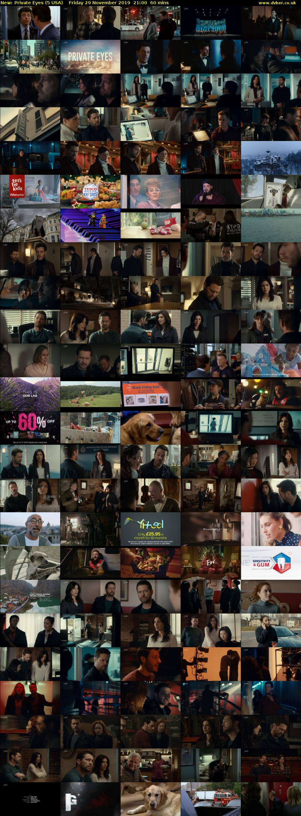 Private Eyes (5 USA) Friday 29 November 2019 21:00 - 22:00