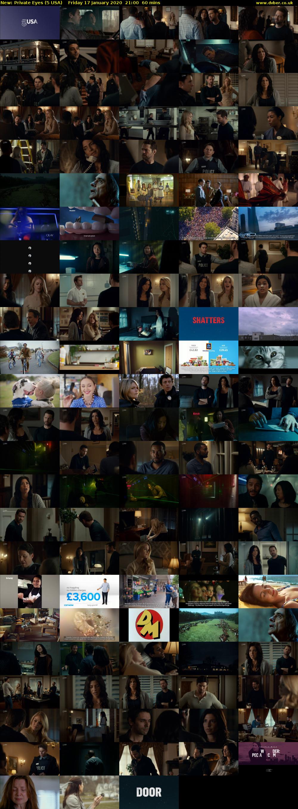 Private Eyes (5 USA) Friday 17 January 2020 21:00 - 22:00