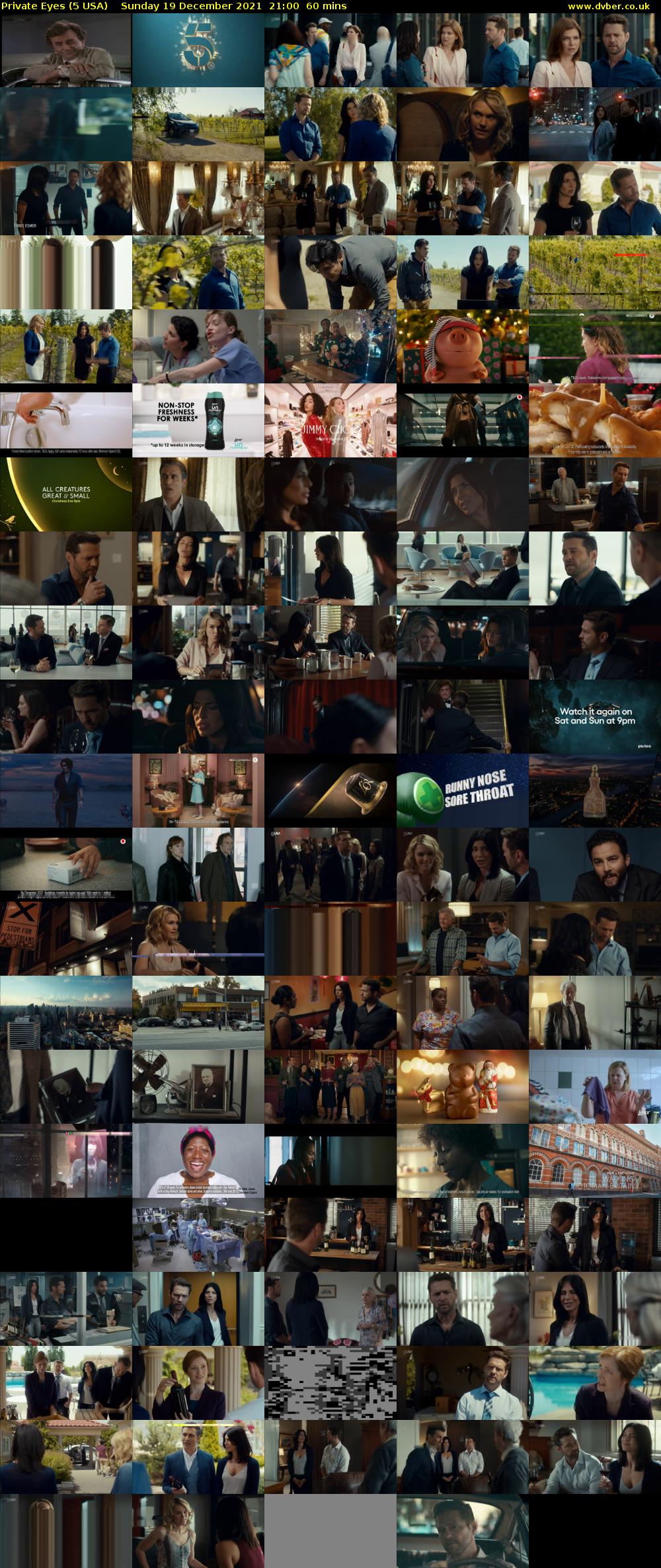 Private Eyes (5 USA) Sunday 19 December 2021 21:00 - 22:00