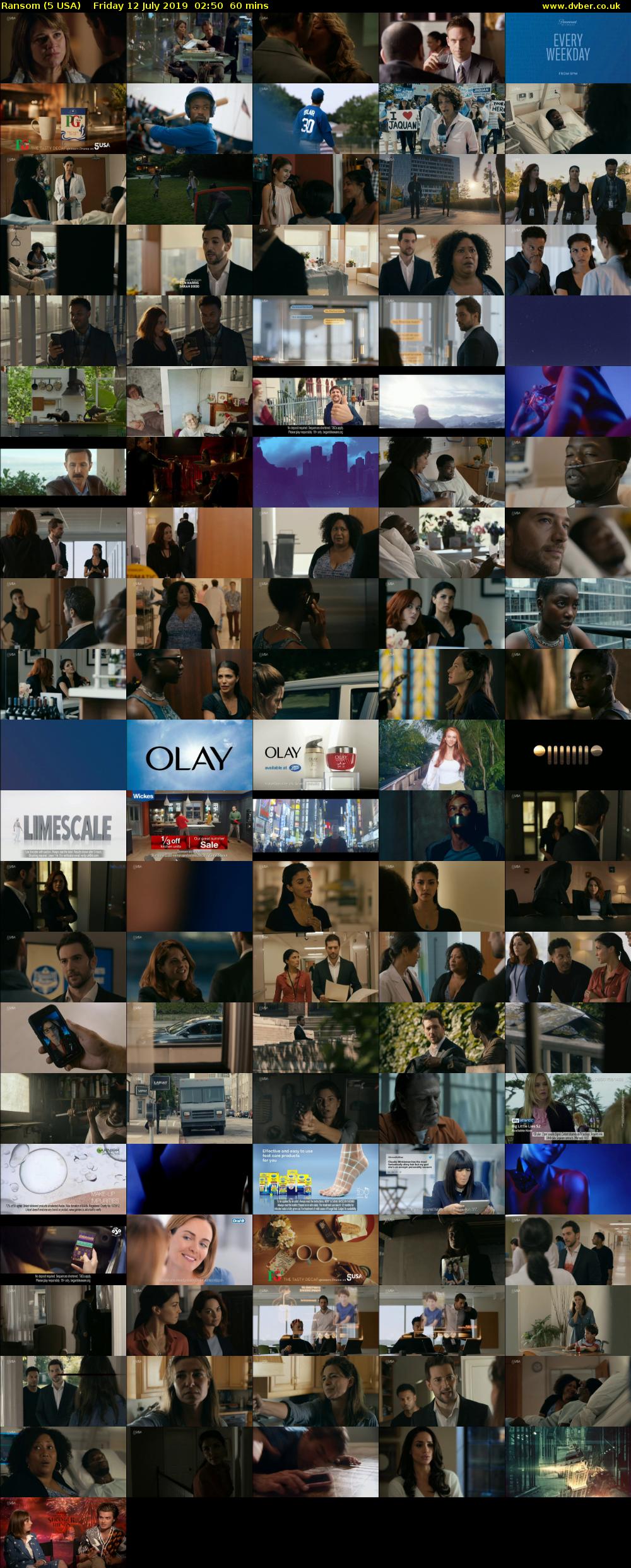 Ransom (5 USA) Friday 12 July 2019 02:50 - 03:50