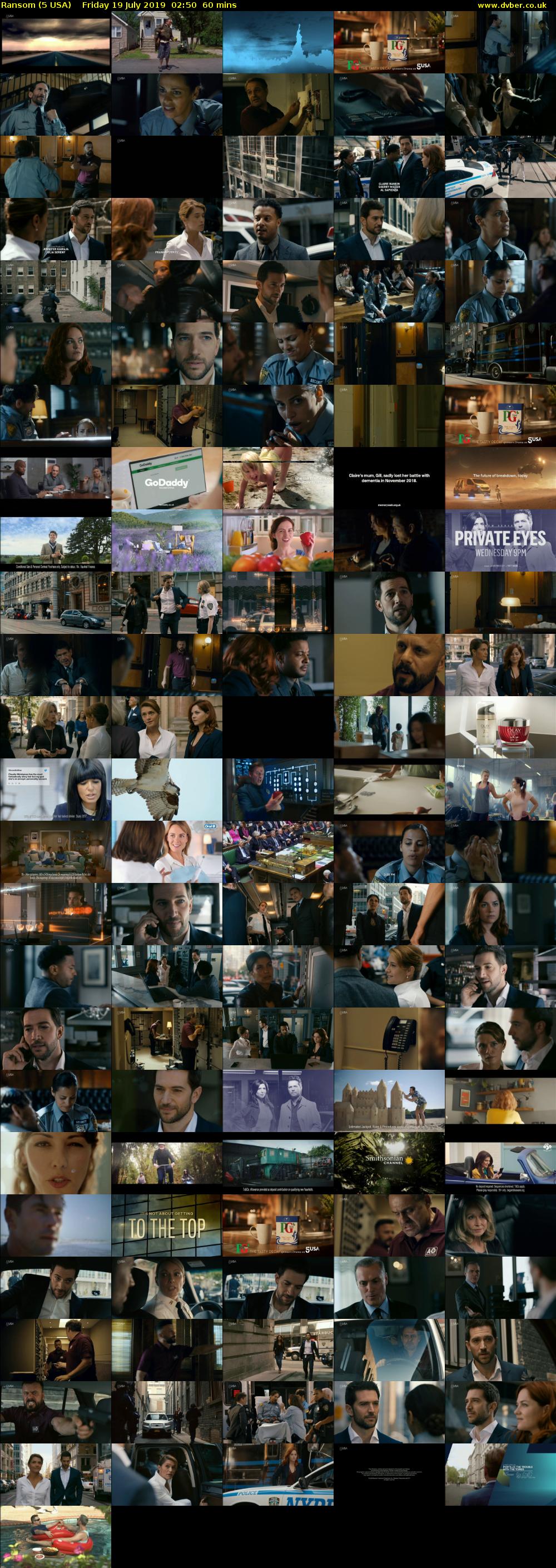 Ransom (5 USA) Friday 19 July 2019 02:50 - 03:50