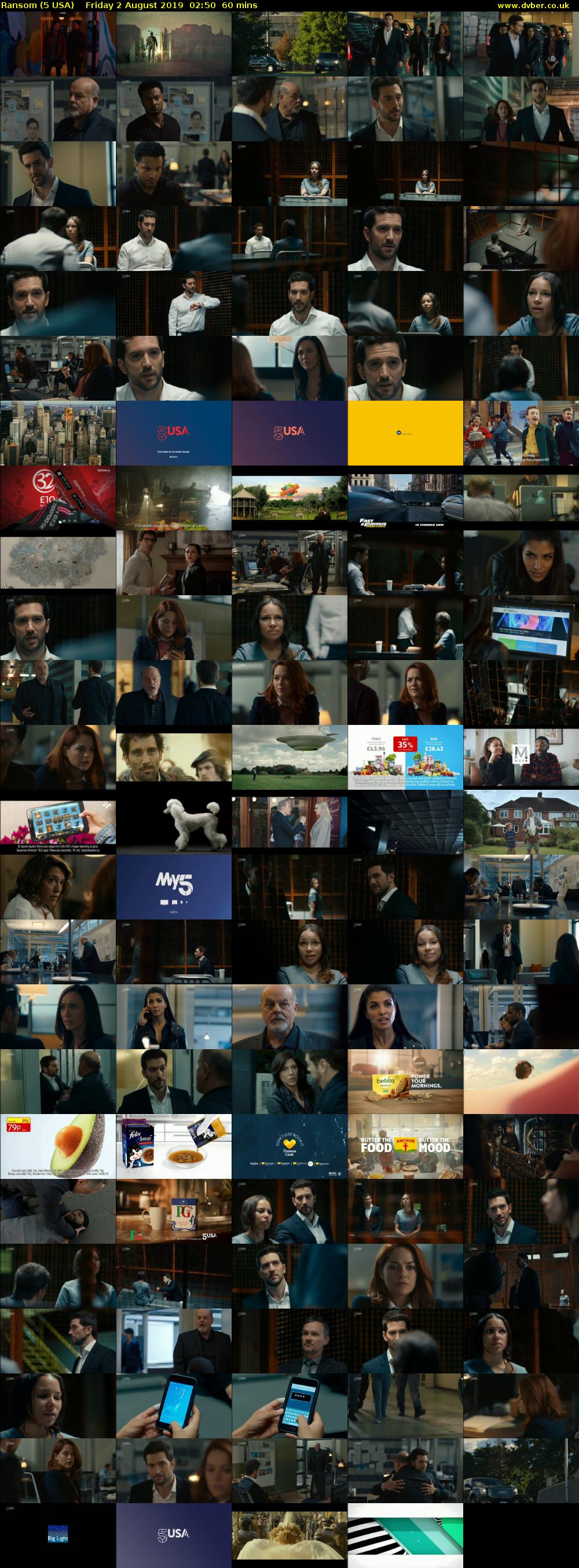 Ransom (5 USA) Friday 2 August 2019 02:50 - 03:50