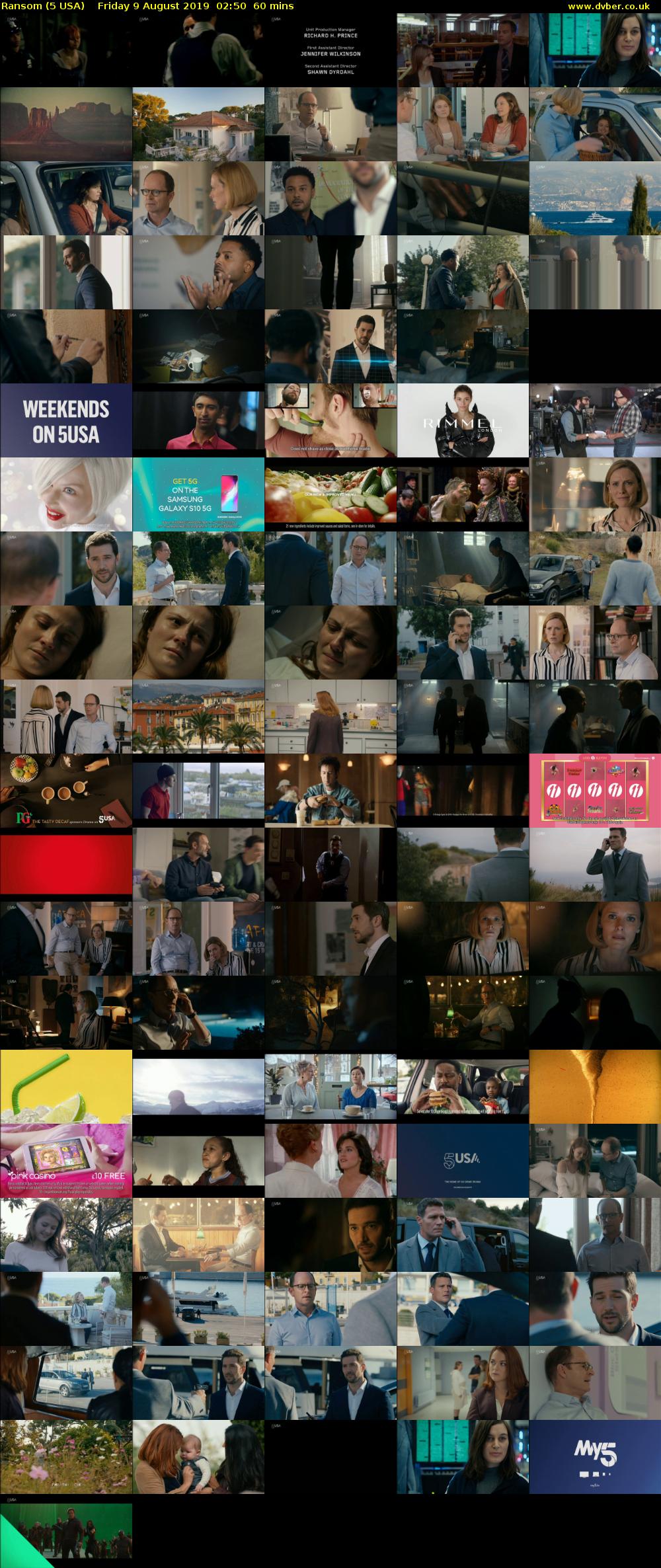Ransom (5 USA) Friday 9 August 2019 02:50 - 03:50