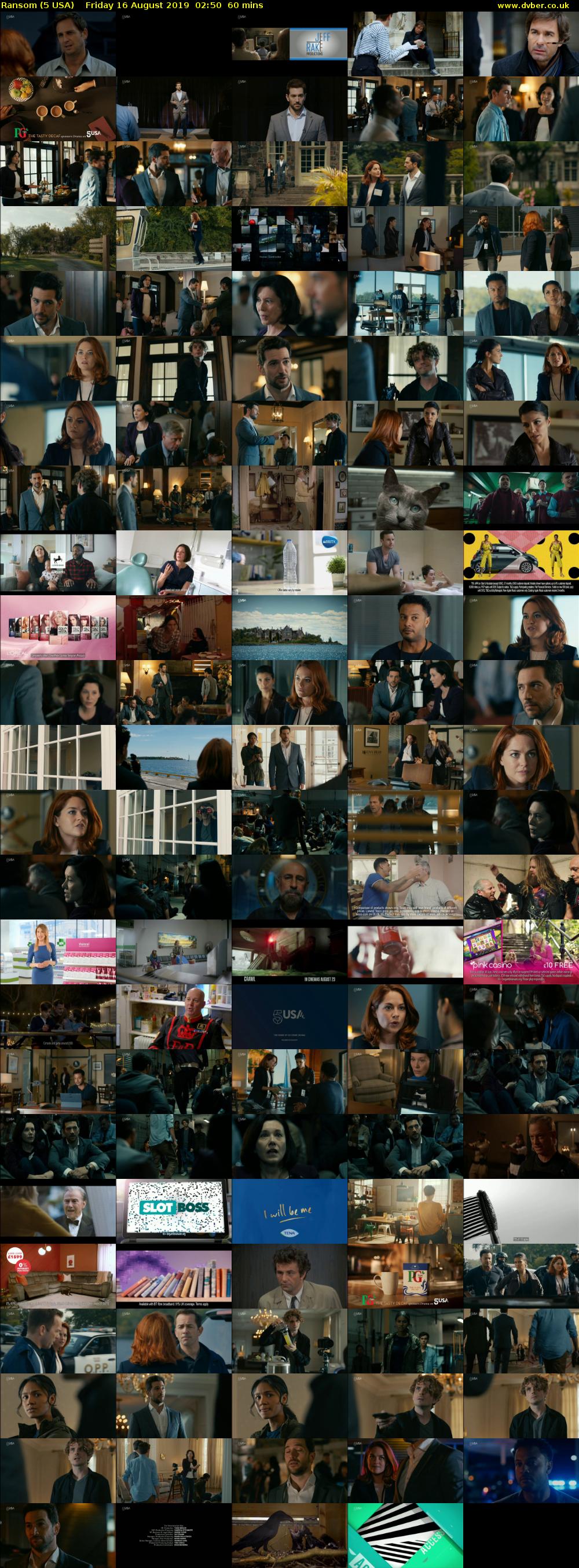 Ransom (5 USA) Friday 16 August 2019 02:50 - 03:50