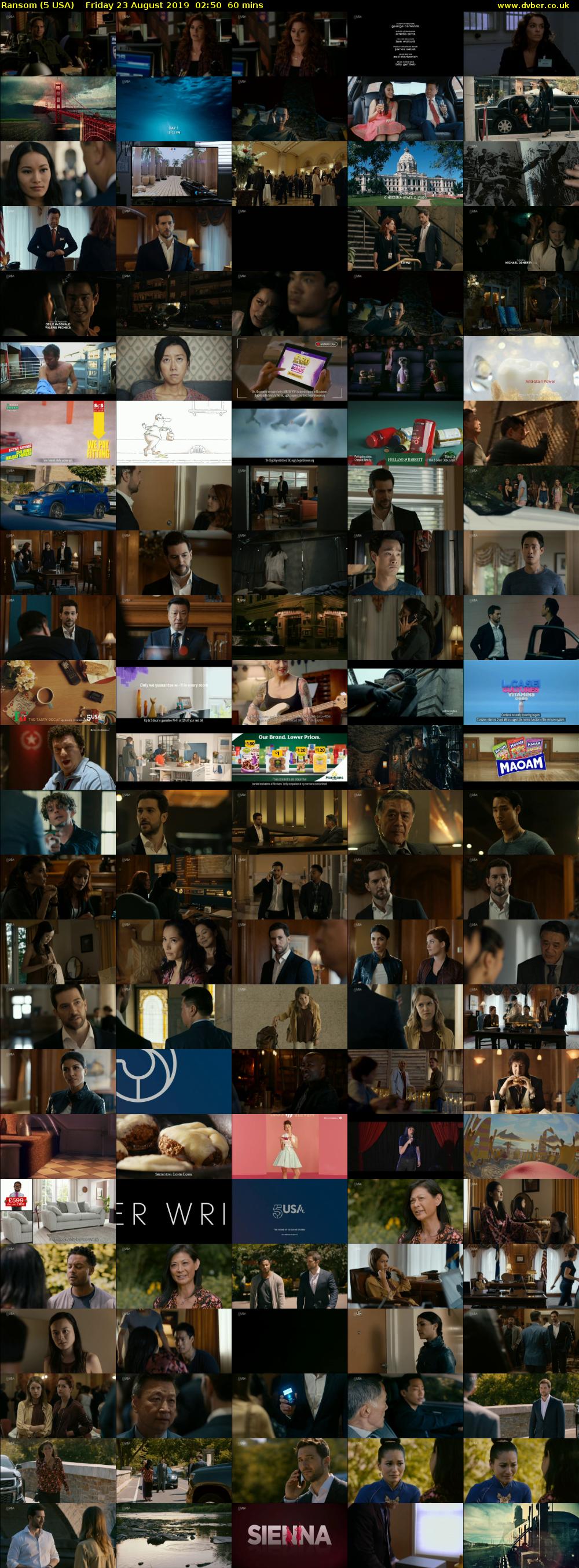 Ransom (5 USA) Friday 23 August 2019 02:50 - 03:50