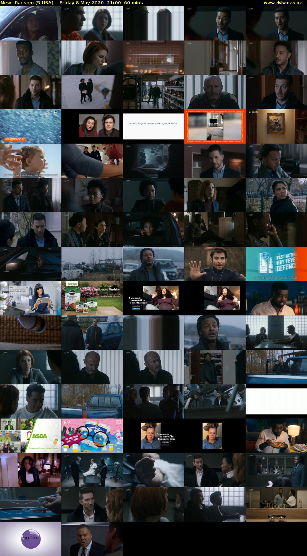 Ransom (5 USA) Friday 8 May 2020 21:00 - 22:00