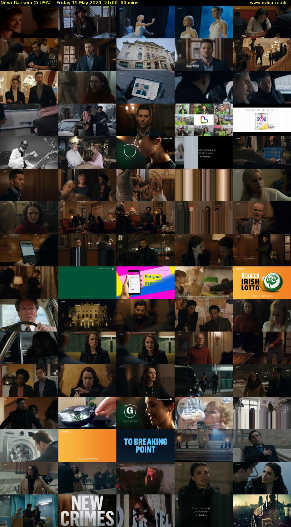 Ransom (5 USA) Friday 15 May 2020 21:00 - 22:00