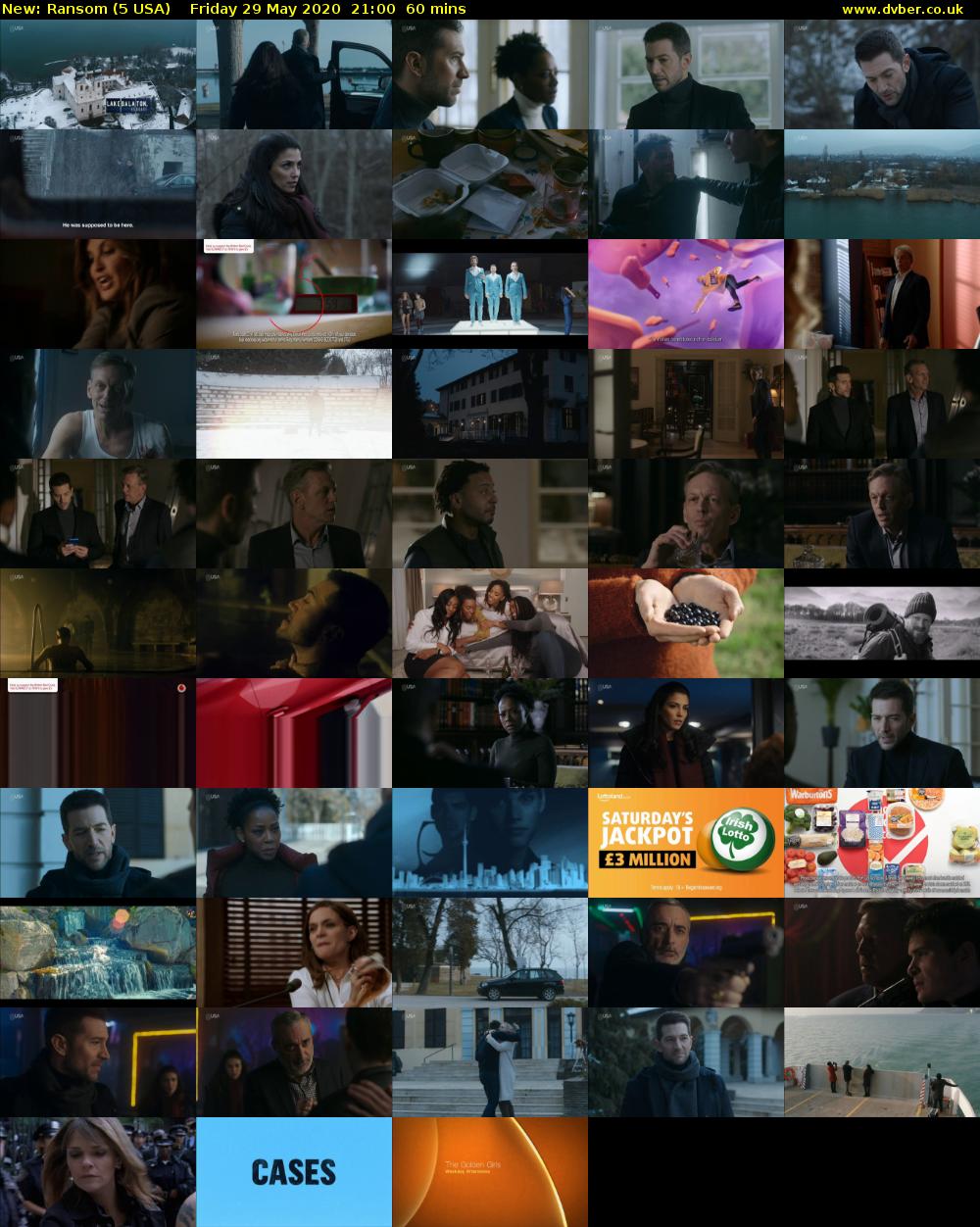Ransom (5 USA) Friday 29 May 2020 21:00 - 22:00