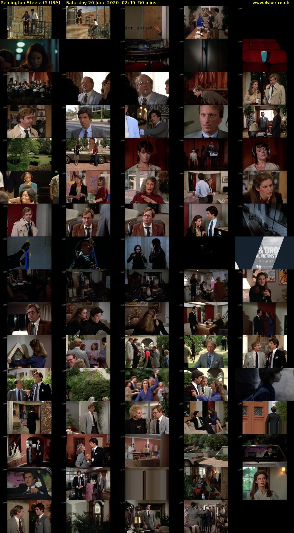 Remington Steele (5 USA) Saturday 20 June 2020 02:45 - 03:35
