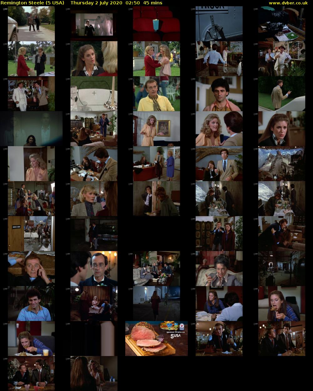 Remington Steele (5 USA) Thursday 2 July 2020 02:50 - 03:35