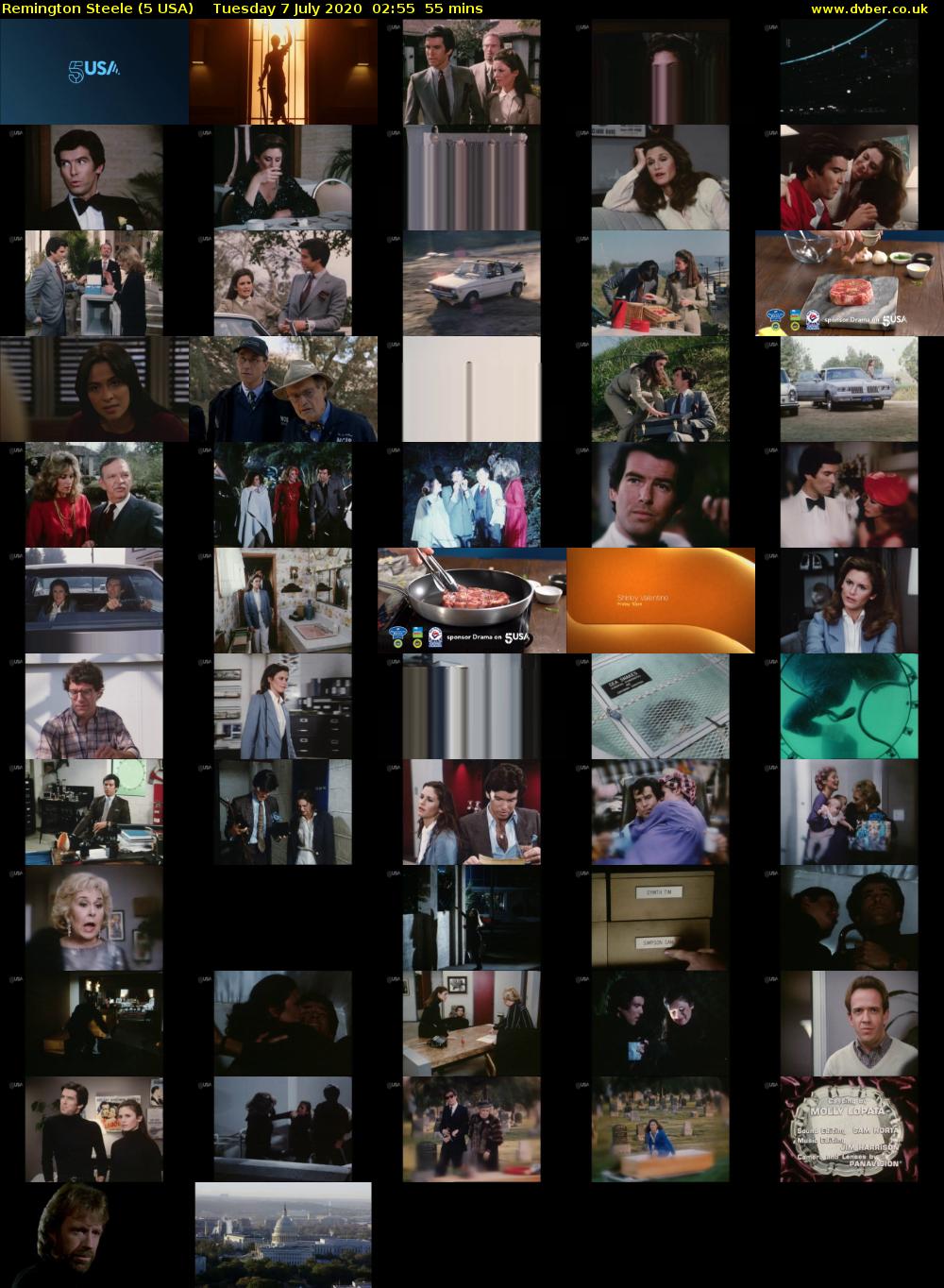 Remington Steele (5 USA) Tuesday 7 July 2020 02:55 - 03:50