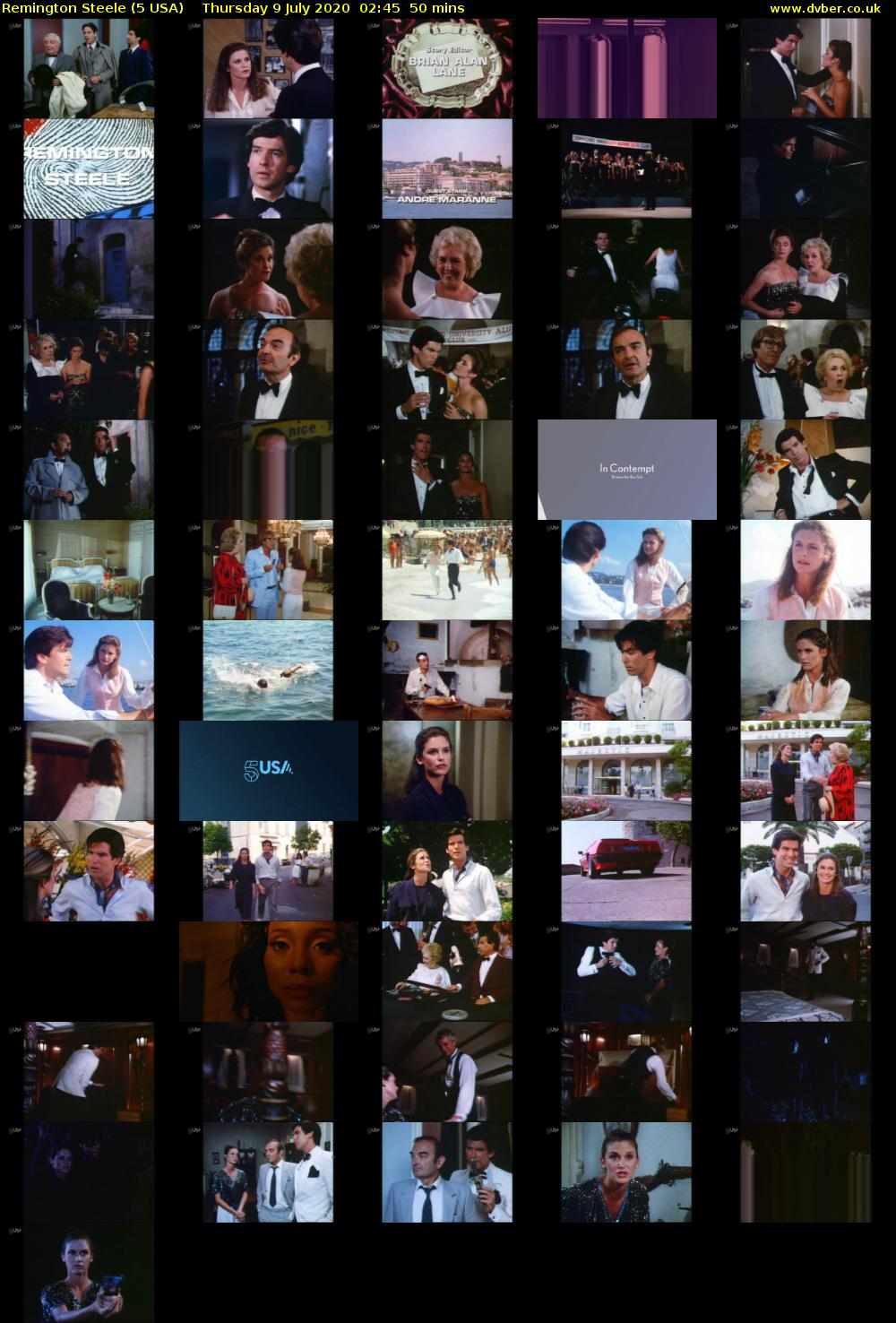 Remington Steele (5 USA) Thursday 9 July 2020 02:45 - 03:35
