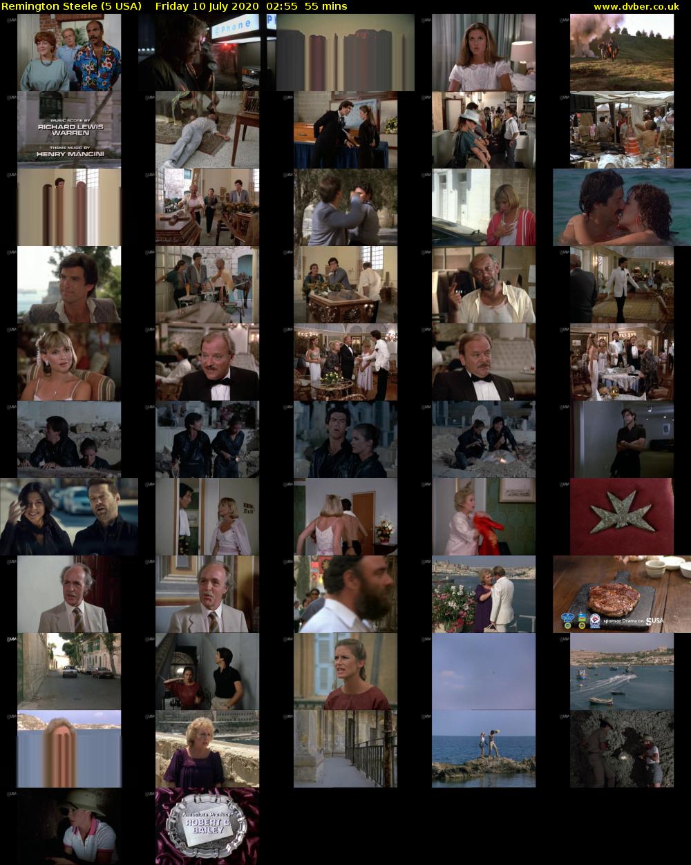 Remington Steele (5 USA) Friday 10 July 2020 02:55 - 03:50