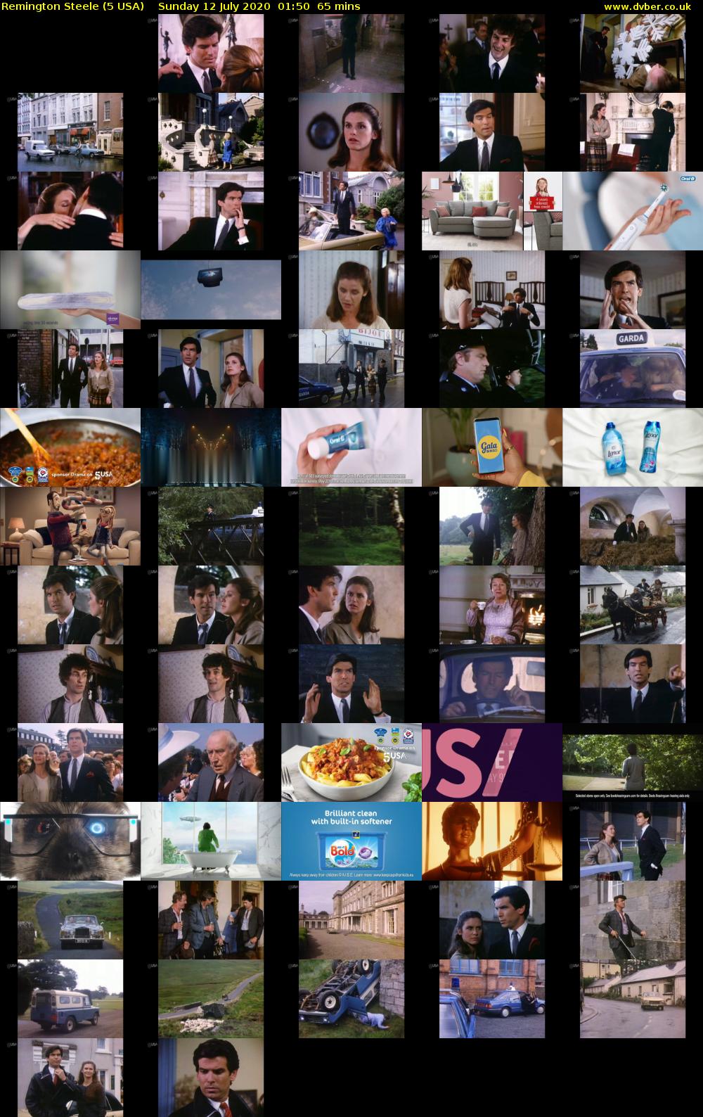 Remington Steele (5 USA) Sunday 12 July 2020 01:50 - 02:55
