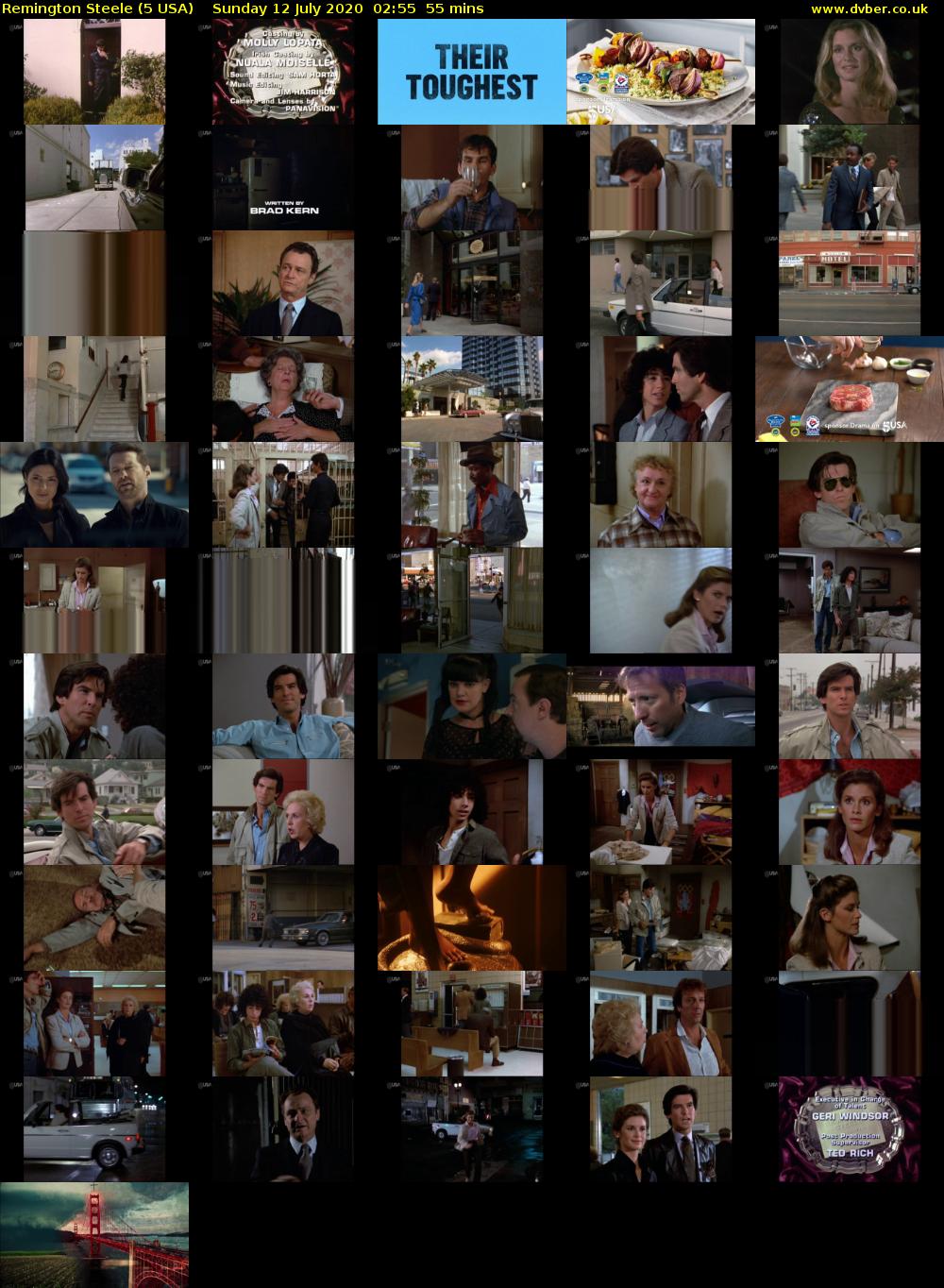 Remington Steele (5 USA) Sunday 12 July 2020 02:55 - 03:50