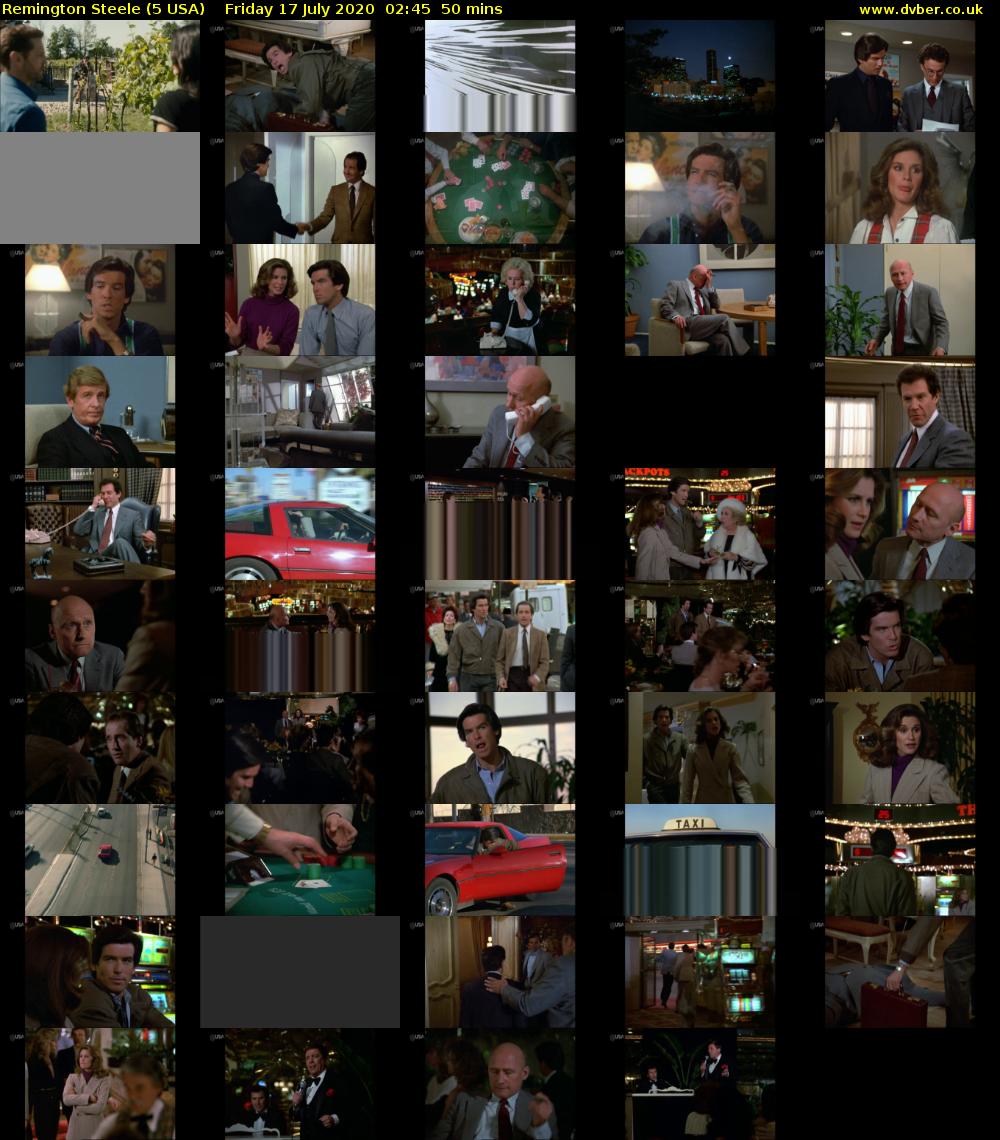 Remington Steele (5 USA) Friday 17 July 2020 02:45 - 03:35