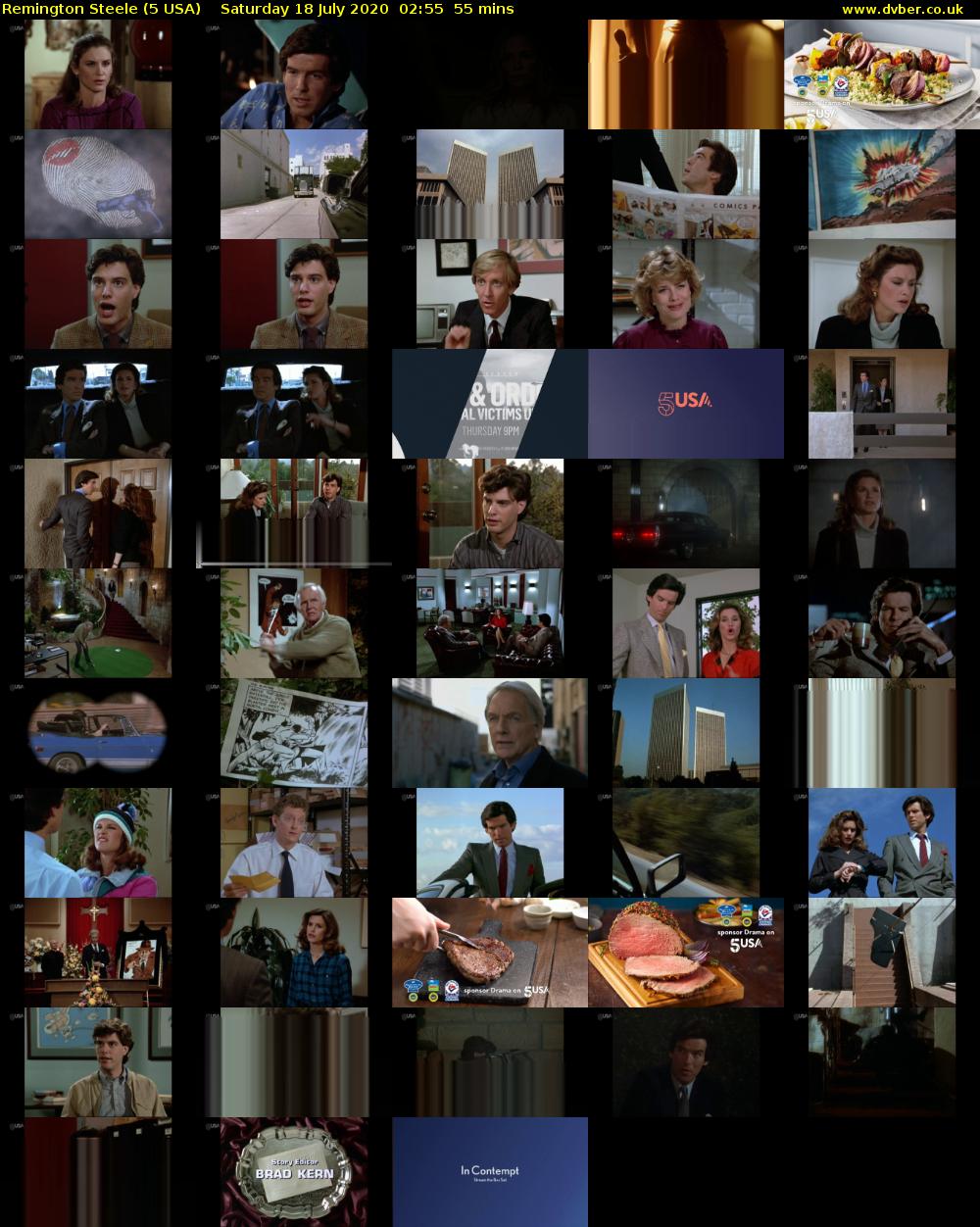 Remington Steele (5 USA) Saturday 18 July 2020 02:55 - 03:50