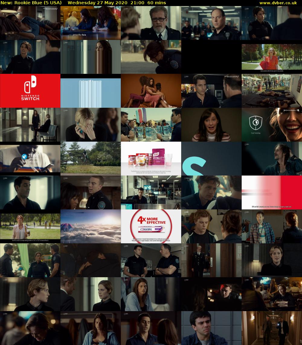 Rookie Blue (5 USA) Wednesday 27 May 2020 21:00 - 22:00