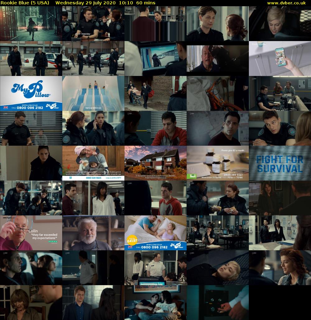 Rookie Blue (5 USA) Wednesday 29 July 2020 10:10 - 11:10