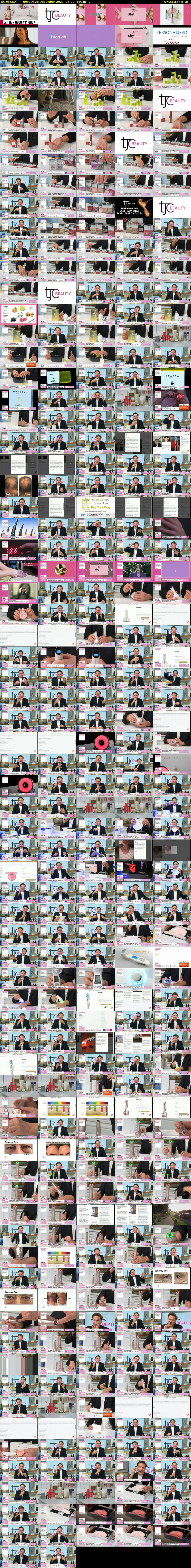 TJC (5 USA) Tuesday 28 December 2021 06:00 - 09:00