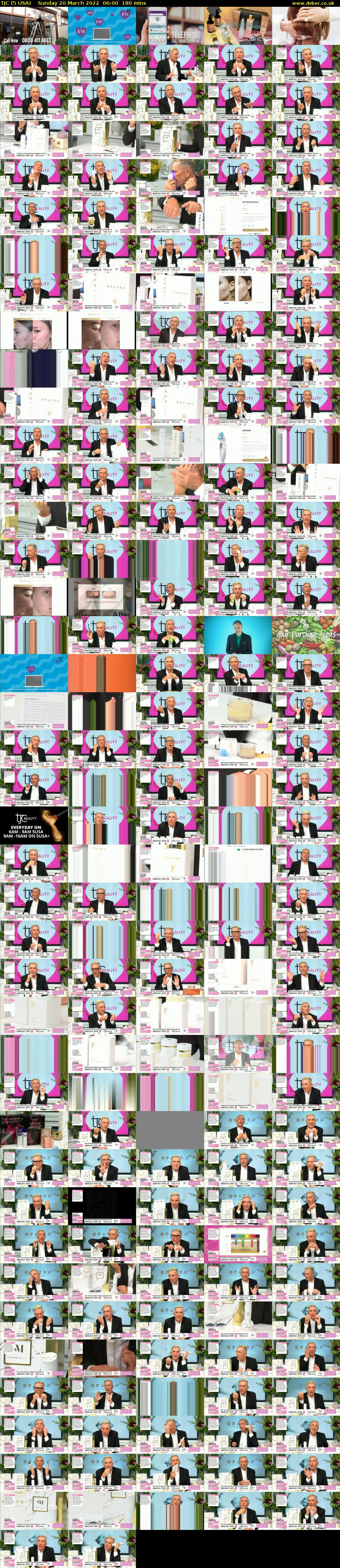 TJC (5 USA) Sunday 20 March 2022 06:00 - 09:00