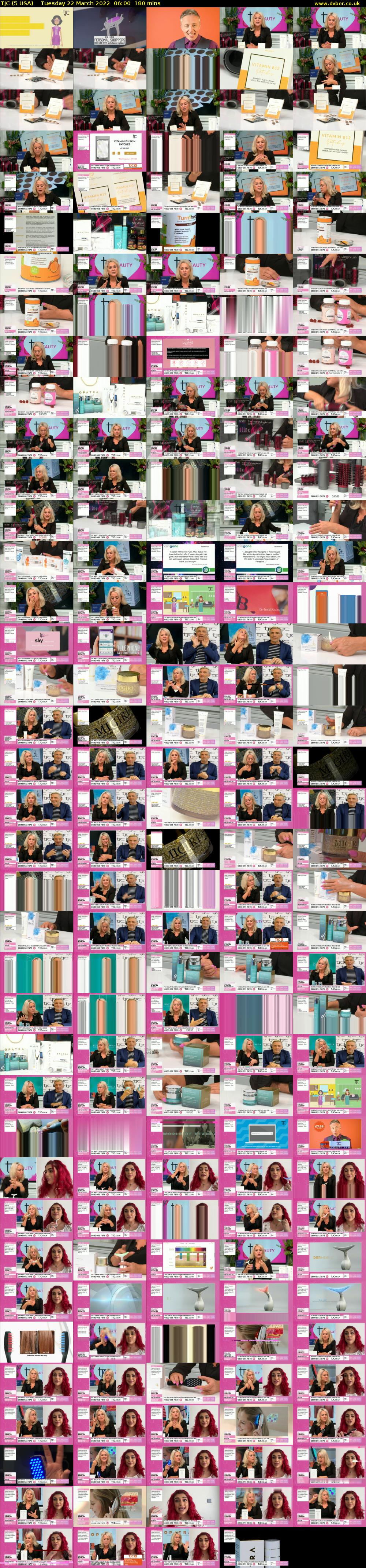 TJC (5 USA) Tuesday 22 March 2022 06:00 - 09:00