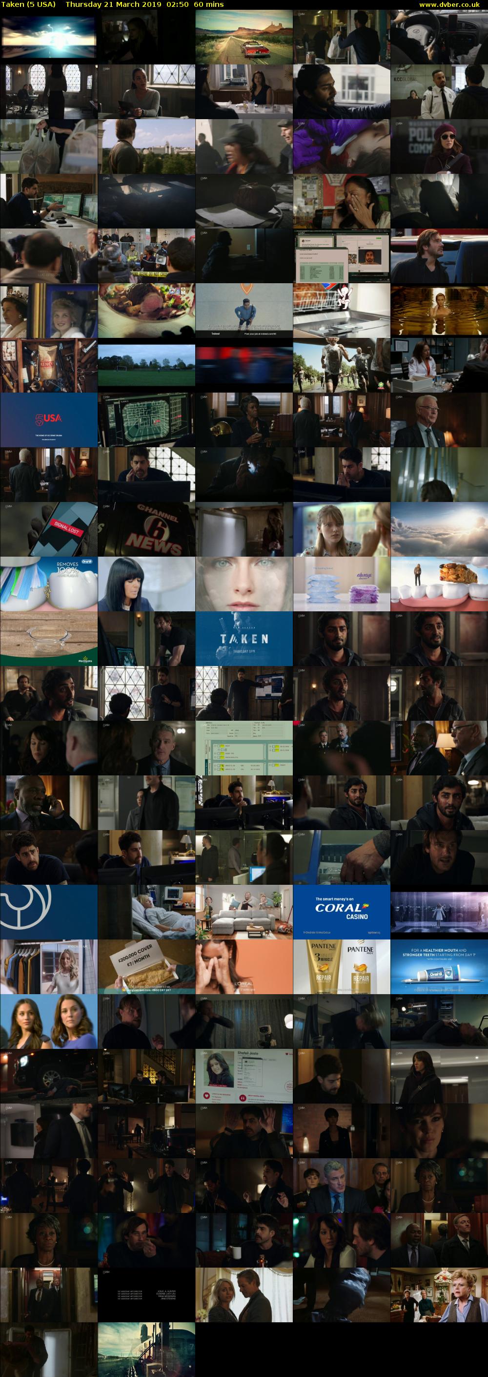 Taken (5 USA) Thursday 21 March 2019 02:50 - 03:50