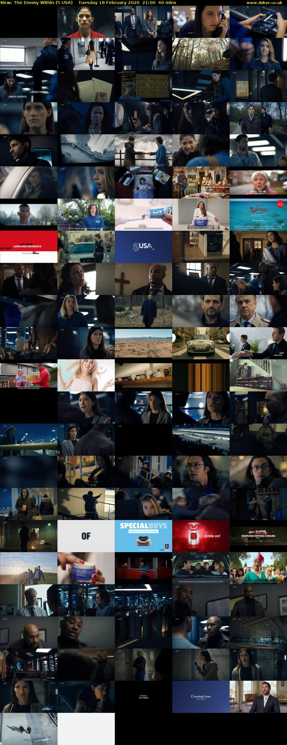 The Enemy Within (5 USA) Tuesday 18 February 2020 21:00 - 22:00