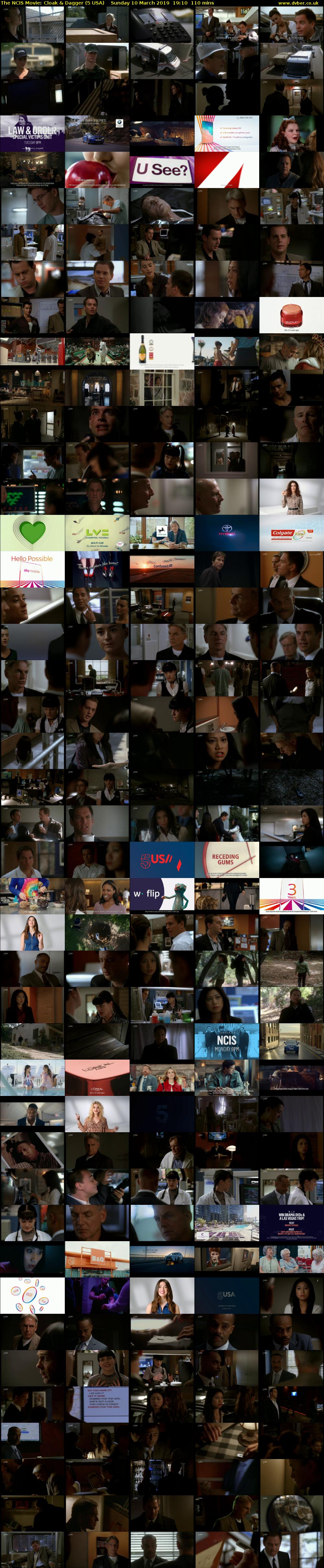 The NCIS Movie: Cloak & Dagger (5 USA) Sunday 10 March 2019 19:10 - 21:00