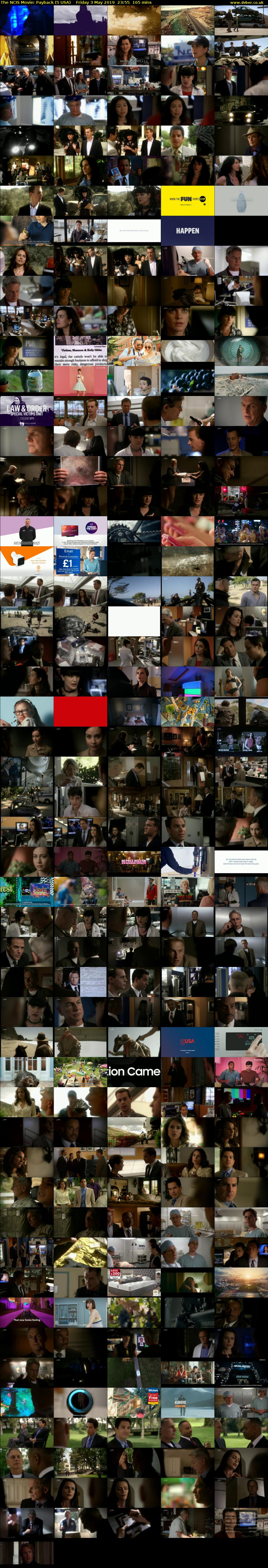 The NCIS Movie: Payback (5 USA) Friday 3 May 2019 23:55 - 02:40