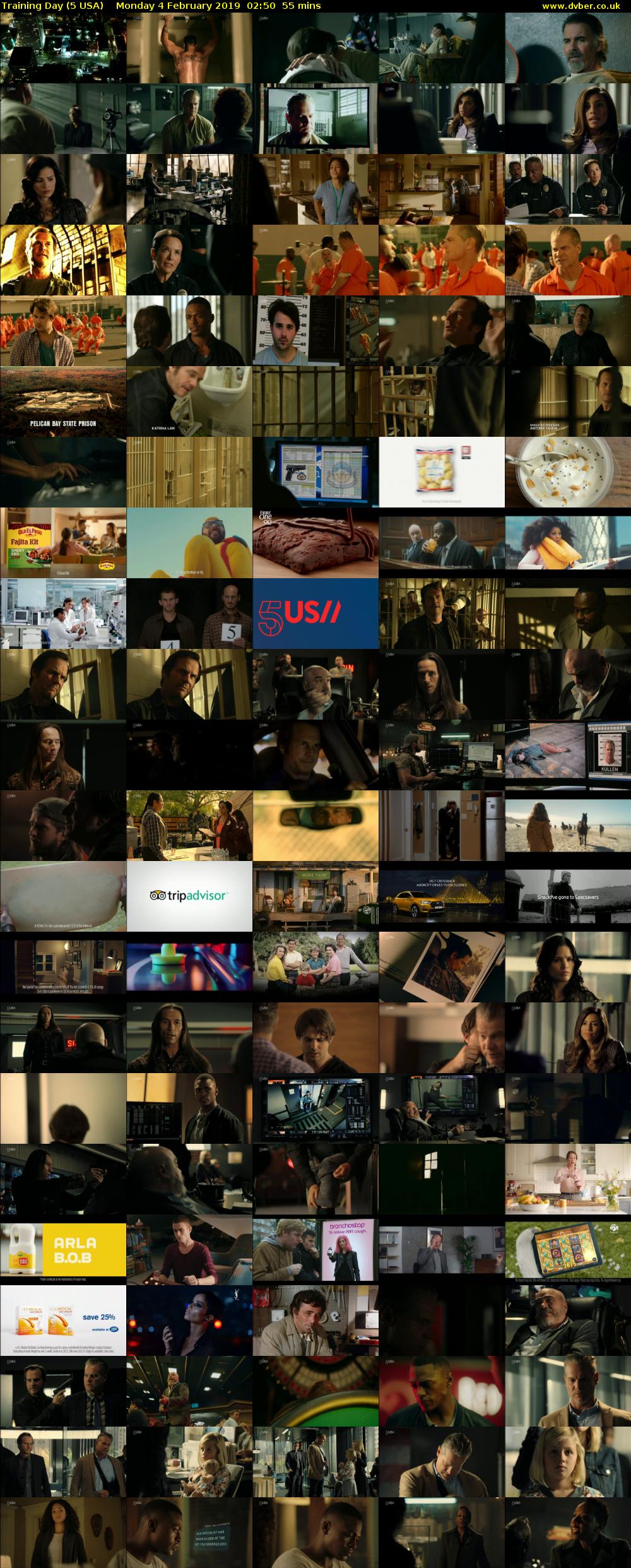 Training Day (5 USA) Monday 4 February 2019 02:50 - 03:45