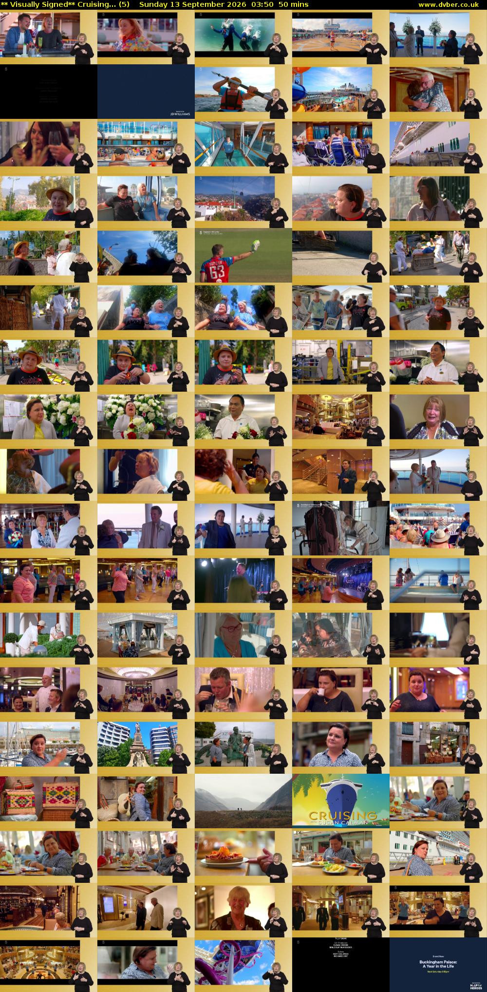 ** Visually Signed** Cruising... (5) Sunday 13 September 2026 03:50 - 04:40