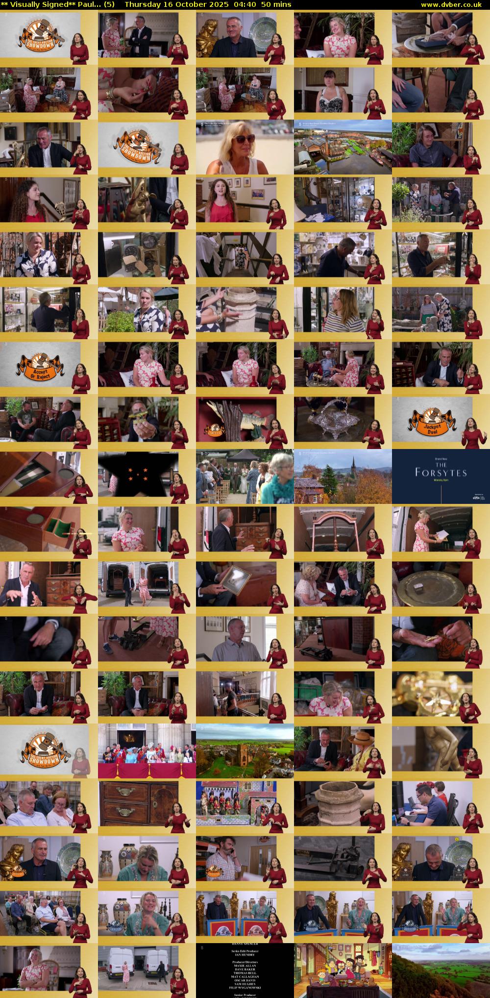 ** Visually Signed** Paul... (5) Thursday 16 October 2025 04:40 - 05:30