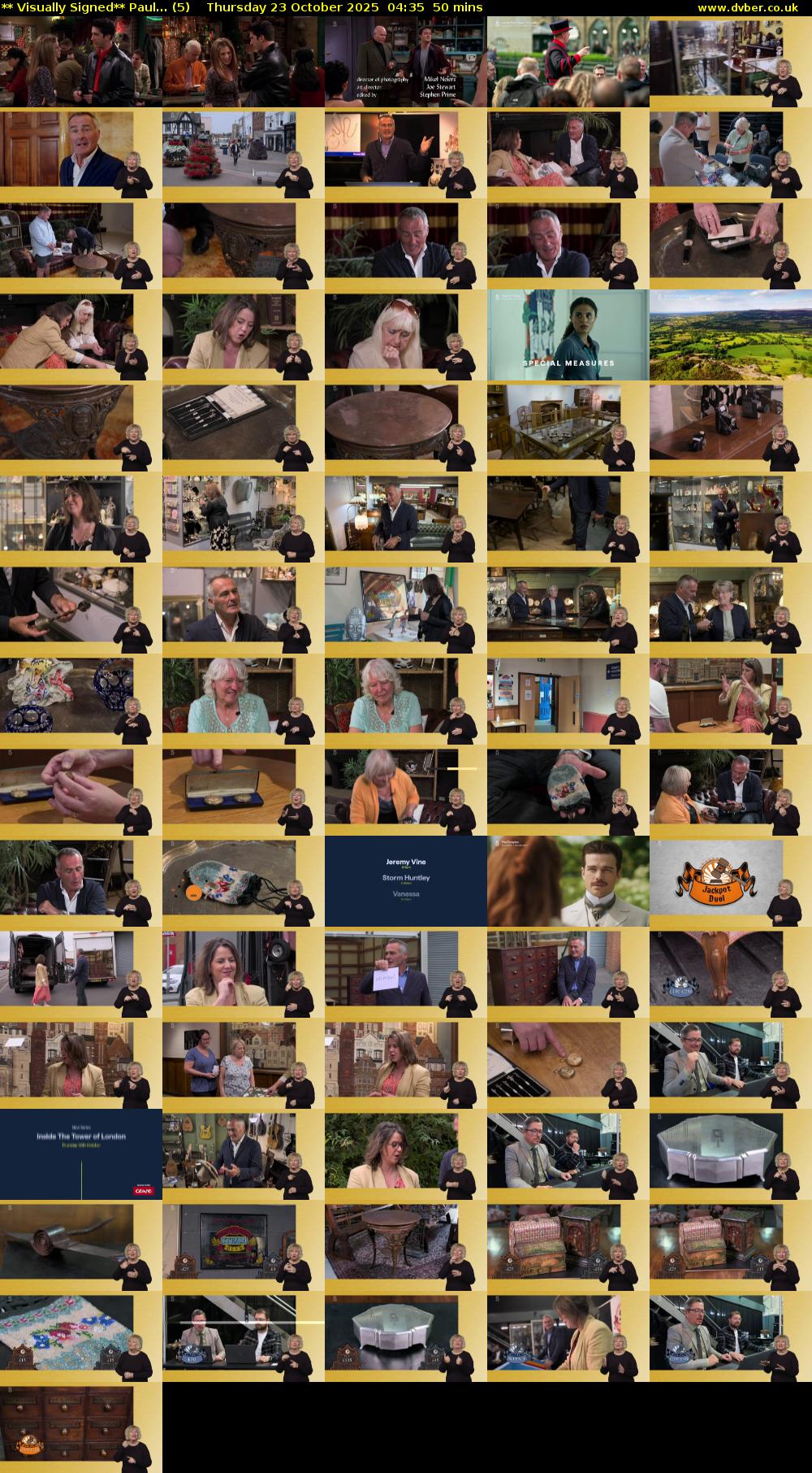 ** Visually Signed** Paul... (5) Thursday 23 October 2025 04:35 - 05:25