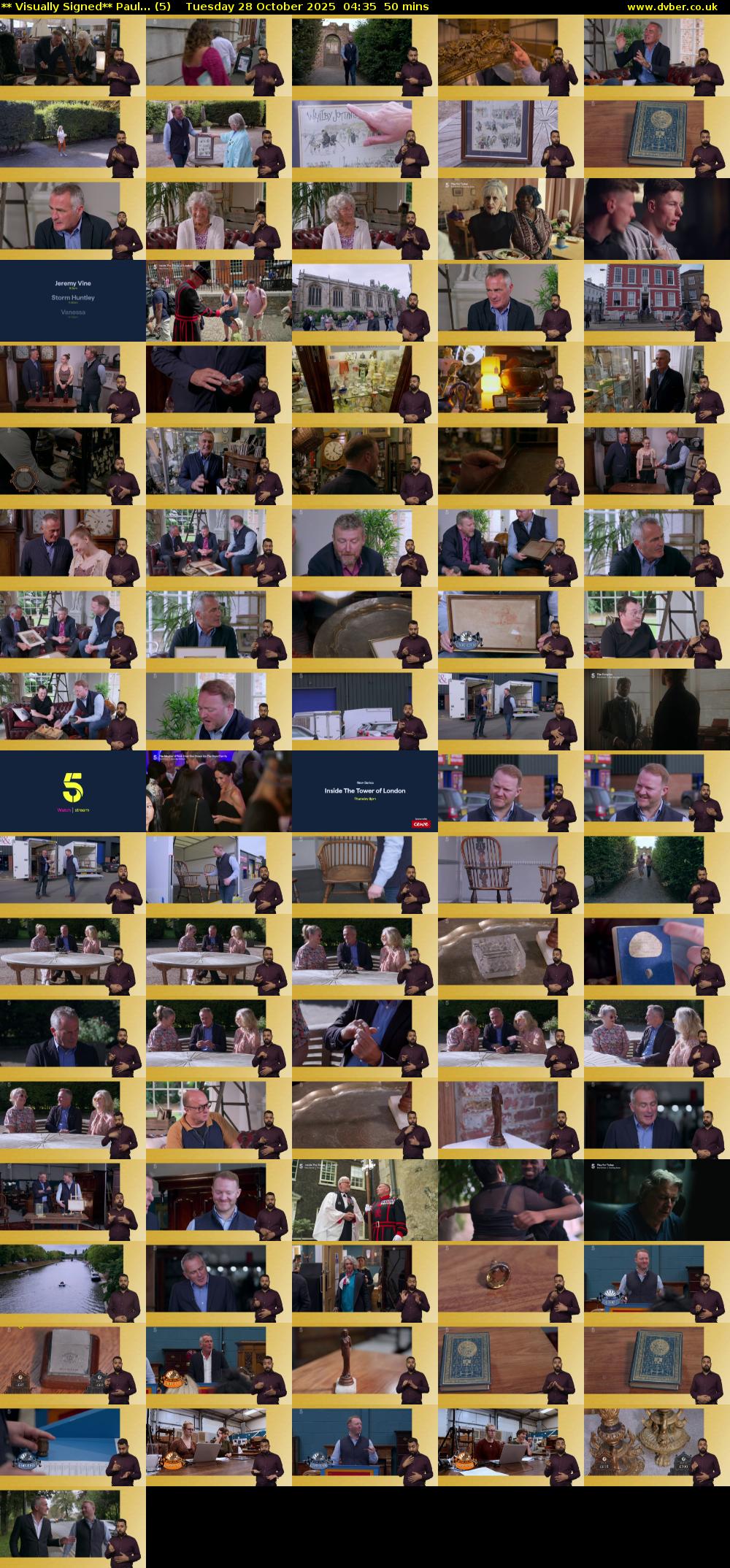 ** Visually Signed** Paul... (5) Tuesday 28 October 2025 04:35 - 05:25